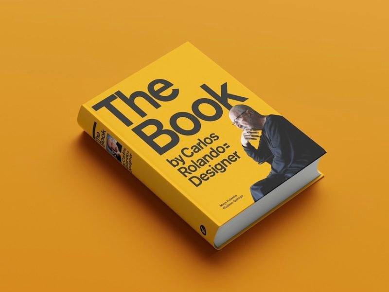 The book by Carlos Rolando = Designer