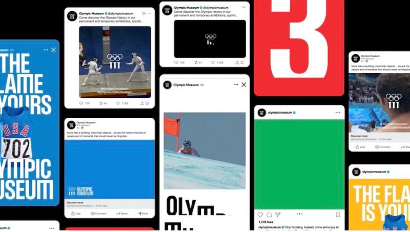 Blackburn da vida gráfica al Museo Olímpico de Suiza