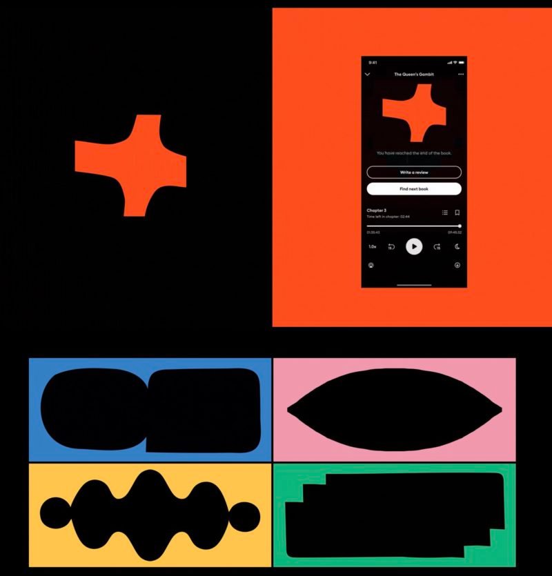 Illo refresca la imagen de Storytel. Color y asimetría orgánica