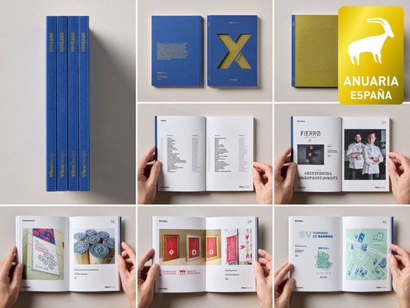 Al mejor diseño de una publicación editorial (libro, memoria, etc): de Vibra para Vibra Design en Valencia