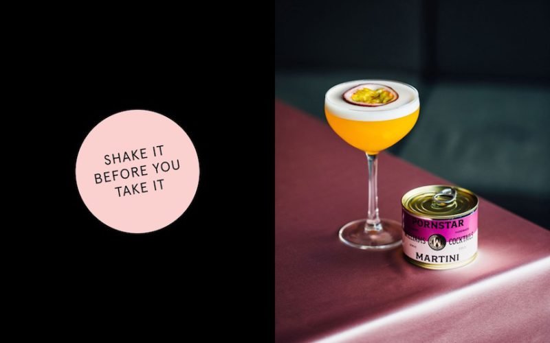 Offff y el pacakging de una línea de cócteles enlatados... sí, has leído bien