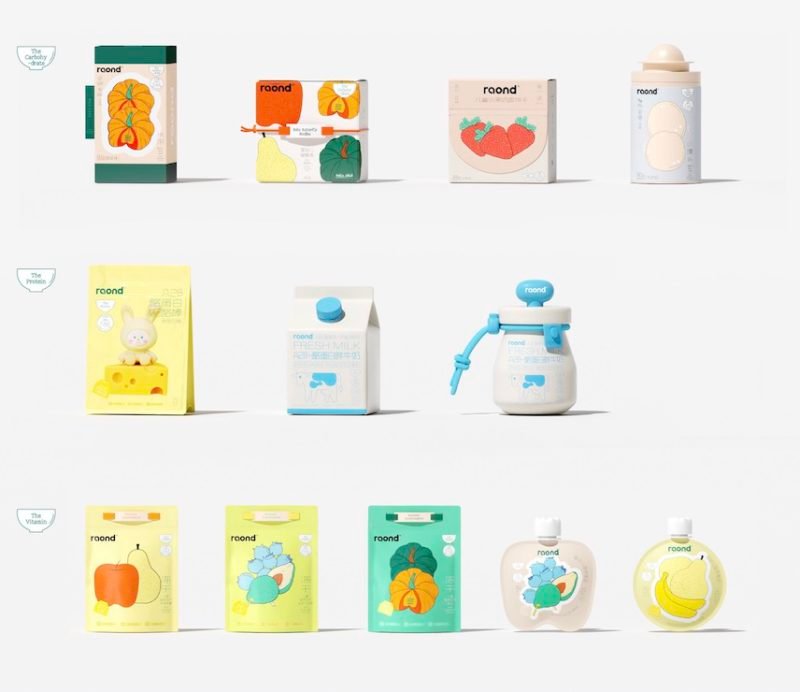 Hellocean diseña la identidad de una marca de alimentación infantil