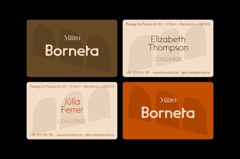Identidad y lenguaje gráfico de Toormix para un hotel en el corazón de Barcelona
