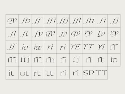 Violaine & Jeremy presenta Pilot. Una tipografía para moda,... no de moda