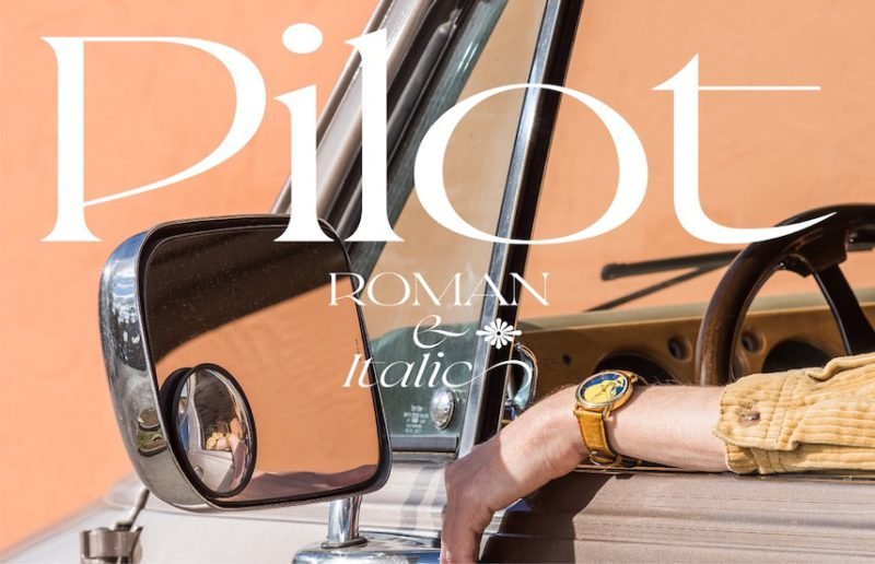 Violaine & Jeremy presenta Pilot. Una tipografía para moda,... no de moda