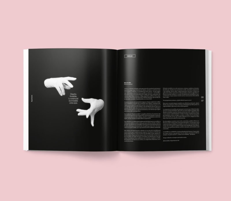 Revista Experimenta 103: Invisible - Páginas interiores